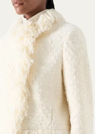 Akris punto Bouclé Tweed Wool-Blend Jacket | Thumbnail 5 Akris punto Bouclé Tweed Wool-Blend Jacket | Thumbnail 5
