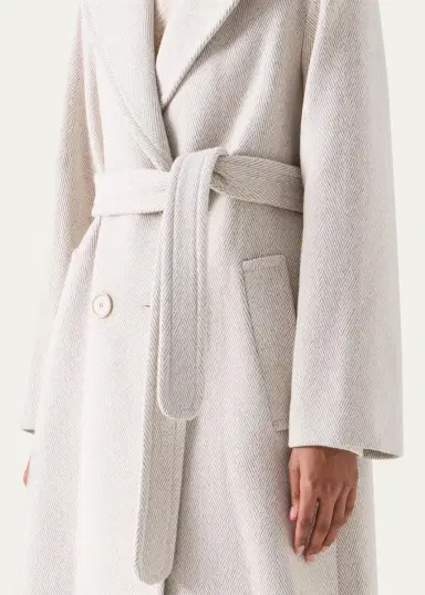 Akris punto Herringbone Wool Coat | Thumbnail 5 Akris punto Herringbone Wool Coat | Thumbnail 5