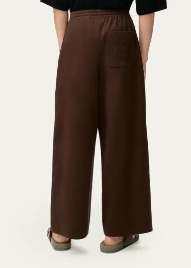 Loewe x Paula's Ibiza Men's Washed Satin Wide-Leg Drawstring Pants | Thumbnail 3 Loewe x Paula's Ibiza Men's Washed Satin Wide-Leg Drawstring Pants | Thumbnail 3