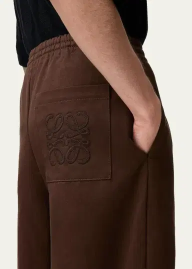 Loewe x Paula's Ibiza Men's Washed Satin Wide-Leg Drawstring Pants | Thumbnail 5 Loewe x Paula's Ibiza Men's Washed Satin Wide-Leg Drawstring Pants | Thumbnail 5