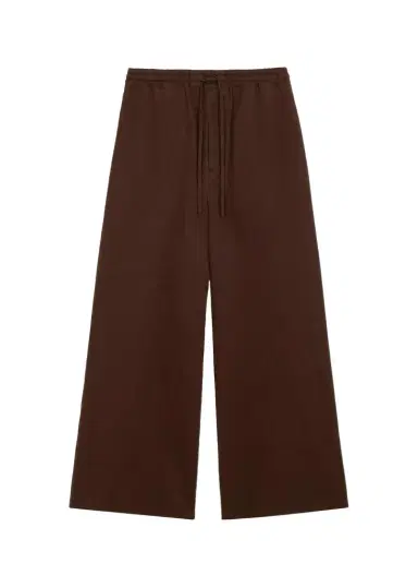 Loewe x Paula's Ibiza Men's Washed Satin Wide-Leg Drawstring Pants | Thumbnail 1 Loewe x Paula's Ibiza Men's Washed Satin Wide-Leg Drawstring Pants | Thumbnail 1