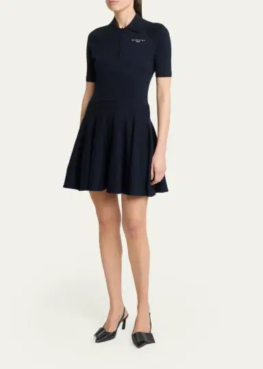 Givenchy A-Line Short Polo Dress | Thumbnail 4 Givenchy A-Line Short Polo Dress | Thumbnail 4