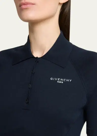 Givenchy A-Line Short Polo Dress | Thumbnail 5 Givenchy A-Line Short Polo Dress | Thumbnail 5
