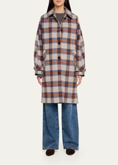 Veronica Beard Laurent Plaid Dickey Coat | Thumbnail 2 Veronica Beard Laurent Plaid Dickey Coat | Thumbnail 2