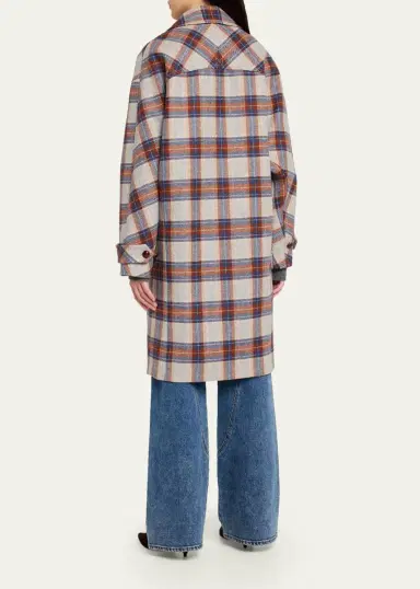Veronica Beard Laurent Plaid Dickey Coat | Thumbnail 3 Veronica Beard Laurent Plaid Dickey Coat | Thumbnail 3