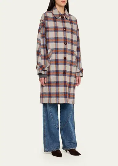 Veronica Beard Laurent Plaid Dickey Coat | Thumbnail 4 Veronica Beard Laurent Plaid Dickey Coat | Thumbnail 4