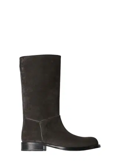 The Row Nobilis Suede Riding Boots | Thumbnail 1 The Row Nobilis Suede Riding Boots | Thumbnail 1