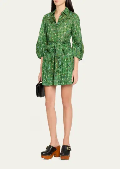 Cara Cara Raya Mini Shirtdress | Thumbnail 4 Cara Cara Raya Mini Shirtdress | Thumbnail 4