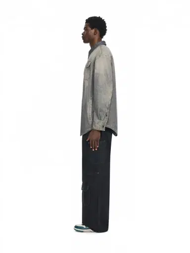 Off-White Bookish Workwear Denim Overshirt | Thumbnail 3 Off-White Bookish Workwear Denim Overshirt | Thumbnail 3