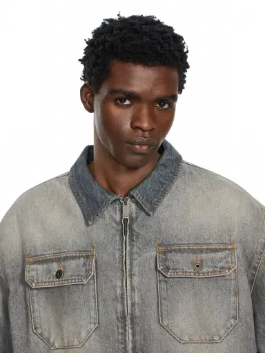 Off-White Bookish Workwear Denim Overshirt | Thumbnail 5 Off-White Bookish Workwear Denim Overshirt | Thumbnail 5