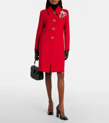 Gucci Double G wool coat | Thumbnail 7 Gucci Double G wool coat | Thumbnail 7