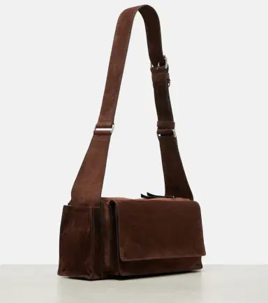 Miu Miu Utilitaire suede shoulder bag | Thumbnail 7 Miu Miu Utilitaire suede shoulder bag | Thumbnail 7
