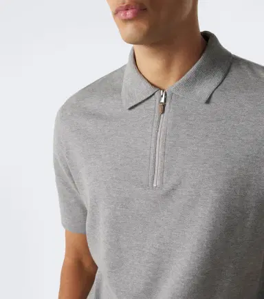 Canali Cotton and cashmere polo sweater | Thumbnail 5 Canali Cotton and cashmere polo sweater | Thumbnail 5