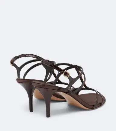 Ferragamo Tiane croc-effect embellished leather sandals | Thumbnail 2 Ferragamo Tiane croc-effect embellished leather sandals | Thumbnail 2