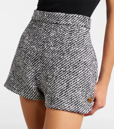 Versace Wool-blend bouclé shorts | Thumbnail 5 Versace Wool-blend bouclé shorts | Thumbnail 5