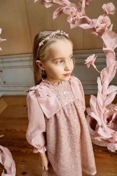 Patachou Baby bow-detail sequined dress | Thumbnail 5 Patachou Baby bow-detail sequined dress | Thumbnail 5