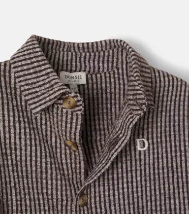 DONSJE Chee striped cotton-blend shirt | Thumbnail 4 DONSJE Chee striped cotton-blend shirt | Thumbnail 4