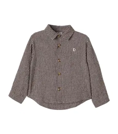 DONSJE Chee striped cotton-blend shirt | Thumbnail 1 DONSJE Chee striped cotton-blend shirt | Thumbnail 1