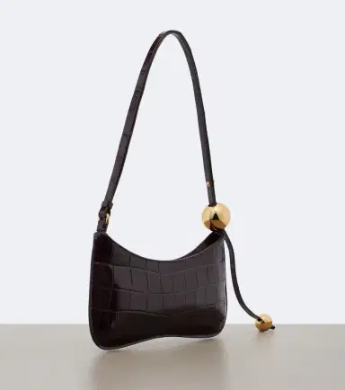 Jacquemus Bisou Perle Small leather shoulder bag | Thumbnail 4 Jacquemus Bisou Perle Small leather shoulder bag | Thumbnail 4