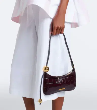 Jacquemus Bisou Perle Small leather shoulder bag | Thumbnail 5 Jacquemus Bisou Perle Small leather shoulder bag | Thumbnail 5