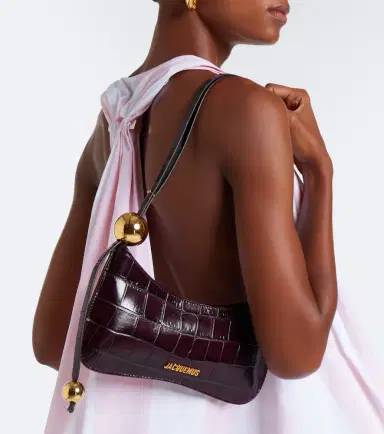Jacquemus Bisou Perle Small leather shoulder bag | Thumbnail 7 Jacquemus Bisou Perle Small leather shoulder bag | Thumbnail 7