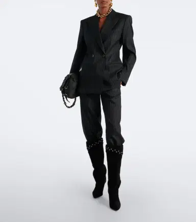 Isabel Marant Lezra embellished suede knee-high boots | Thumbnail 5 Isabel Marant Lezra embellished suede knee-high boots | Thumbnail 5