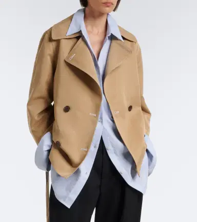 Varley Maddox double-breasted twill jacket | Thumbnail 2 Varley Maddox double-breasted twill jacket | Thumbnail 2