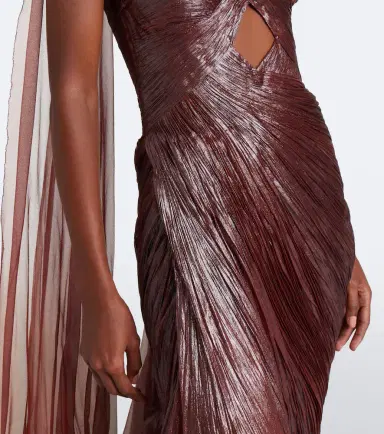 Maria Lucia Hohan Zephyra scarf-detail silk bustier gown | Thumbnail 2 Maria Lucia Hohan Zephyra scarf-detail silk bustier gown | Thumbnail 2
