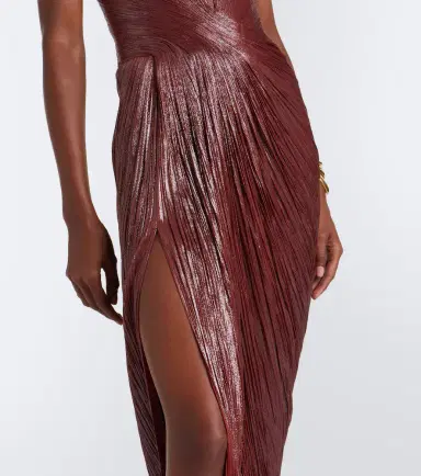 Maria Lucia Hohan Huda metallic corset gown | Thumbnail 4 Maria Lucia Hohan Huda metallic corset gown | Thumbnail 4