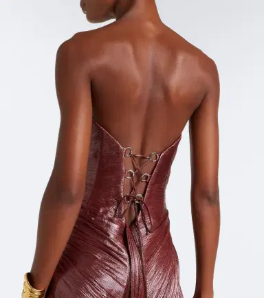 Maria Lucia Hohan Huda metallic corset gown | Thumbnail 5 Maria Lucia Hohan Huda metallic corset gown | Thumbnail 5