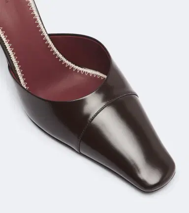 Magda Butrym Leather mules | Thumbnail 4 Magda Butrym Leather mules | Thumbnail 4
