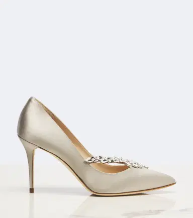 Manolo Blahnik Nadira embellished satin pumps | Thumbnail 4 Manolo Blahnik Nadira embellished satin pumps | Thumbnail 4