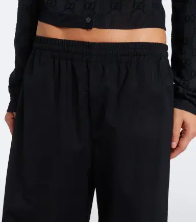 Gucci Technical twill wide-leg pants | Thumbnail 2 Gucci Technical twill wide-leg pants | Thumbnail 2