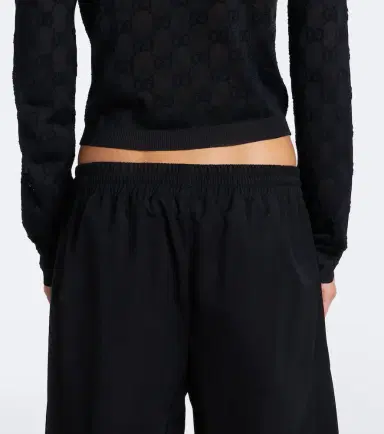 Gucci Technical twill wide-leg pants | Thumbnail 3 Gucci Technical twill wide-leg pants | Thumbnail 3