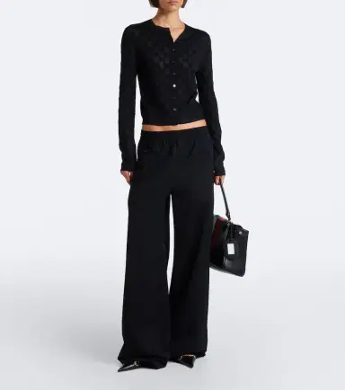 Gucci Technical twill wide-leg pants | Thumbnail 5 Gucci Technical twill wide-leg pants | Thumbnail 5