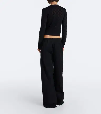 Gucci Technical twill wide-leg pants | Thumbnail 6 Gucci Technical twill wide-leg pants | Thumbnail 6