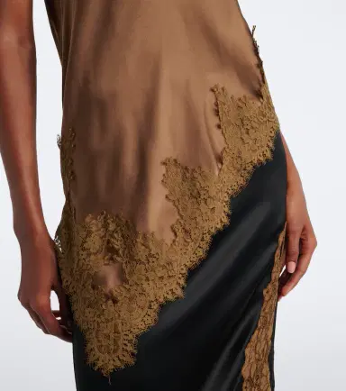 Dorothee Schumacher Sense of Shine lace-trimmed silk-blend camisole | Thumbnail 4 Dorothee Schumacher Sense of Shine lace-trimmed silk-blend camisole | Thumbnail 4