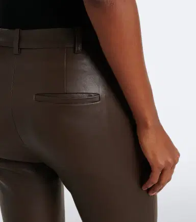 Vince Leather flared pants | Thumbnail 4 Vince Leather flared pants | Thumbnail 4