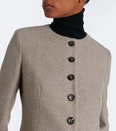 Max Mara Cashmere bouclé jacket | Thumbnail 5 Max Mara Cashmere bouclé jacket | Thumbnail 5