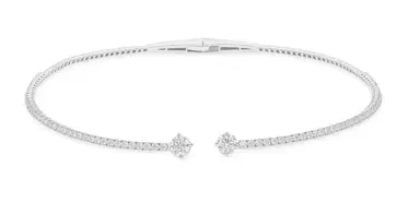 Wish Fine Jewelry 5.52ct Diamond 18K Gold Open Choker Necklace | Thumbnail 1 Wish Fine Jewelry 5.52ct Diamond 18K Gold Open Choker Necklace | Thumbnail 1