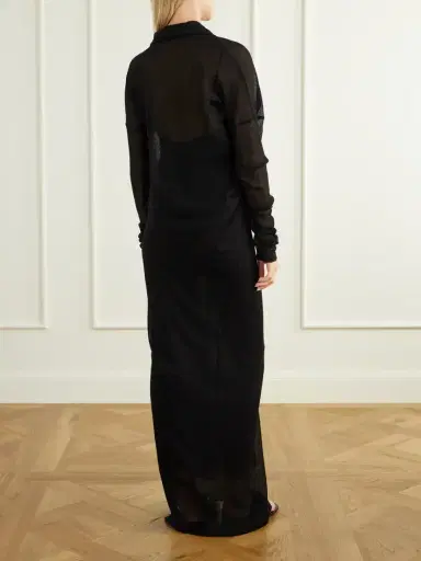 Ruohan Noris Wool-gauze Maxi Dress | Thumbnail 3 Ruohan Noris Wool-gauze Maxi Dress | Thumbnail 3