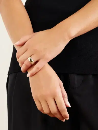 Loren Stewart Gentry Sterling Silver, Tourmaline And Diamond Ring | Thumbnail 2 Loren Stewart Gentry Sterling Silver, Tourmaline And Diamond Ring | Thumbnail 2