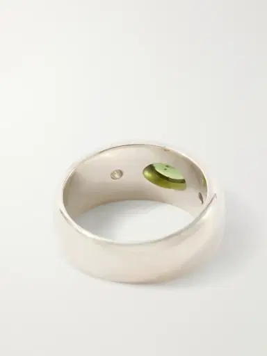 Loren Stewart Gentry Sterling Silver, Tourmaline And Diamond Ring | Thumbnail 3 Loren Stewart Gentry Sterling Silver, Tourmaline And Diamond Ring | Thumbnail 3