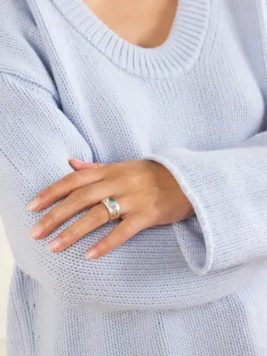 Loren Stewart Gentry Sterlin Silver And Topaz Ring | Thumbnail 2 Loren Stewart Gentry Sterlin Silver And Topaz Ring | Thumbnail 2