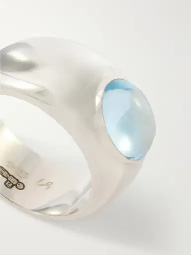 Loren Stewart Gentry Sterlin Silver And Topaz Ring | Thumbnail 4 Loren Stewart Gentry Sterlin Silver And Topaz Ring | Thumbnail 4