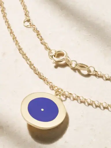 L’Atelier Nawbar Little Dream Of Clarity 18-karat Gold Lapis Lazuli Necklace | Thumbnail 3 L’Atelier Nawbar Little Dream Of Clarity 18-karat Gold Lapis Lazuli Necklace | Thumbnail 3