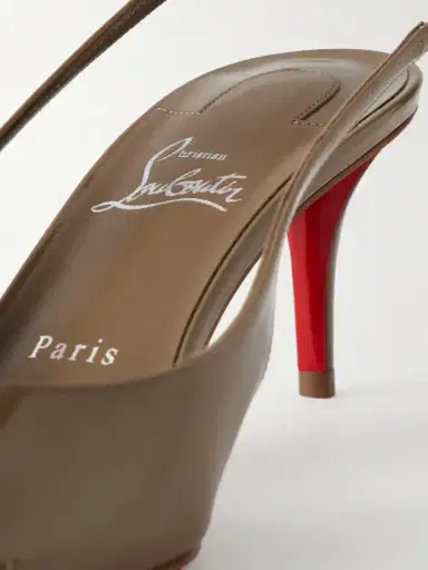 Christian Louboutin Miss Z 60 Patent-leather Slingback Pumps | Thumbnail 5 Christian Louboutin Miss Z 60 Patent-leather Slingback Pumps | Thumbnail 5