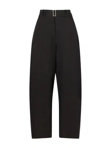 Studio Nicholson Chatto Belted Herringbone Cotton And Linen-blend Wide-leg Pants | Thumbnail 1 Studio Nicholson Chatto Belted Herringbone Cotton And Linen-blend Wide-leg Pants | Thumbnail 1