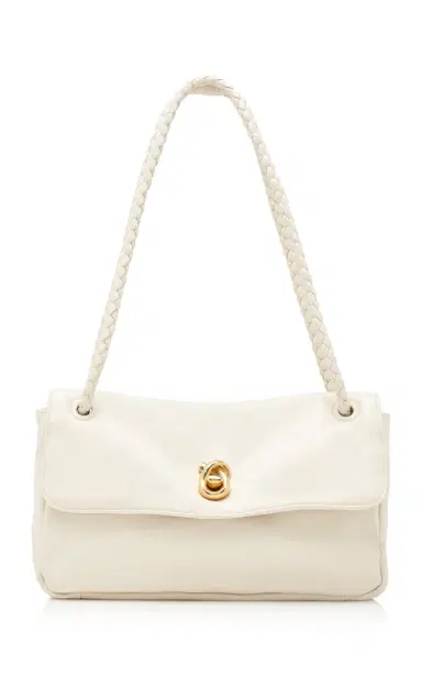 Bottega Veneta Knot Lock Leather Shoulder Bag | Thumbnail 1 Bottega Veneta Knot Lock Leather Shoulder Bag | Thumbnail 1