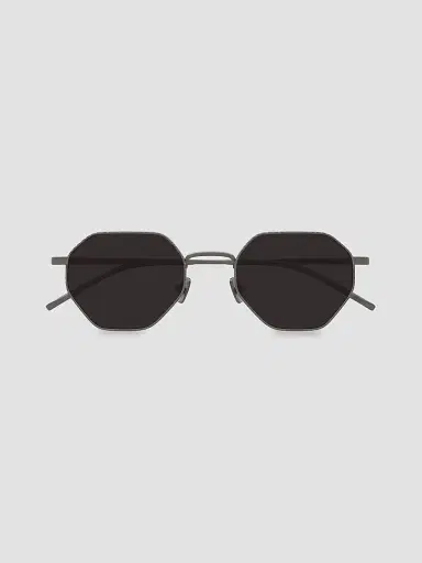 Bottega Veneta Men's 51MM Geometric Sunglasses - Ruthenium Black | Thumbnail 2 Bottega Veneta Men's 51MM Geometric Sunglasses - Ruthenium Black | Thumbnail 2